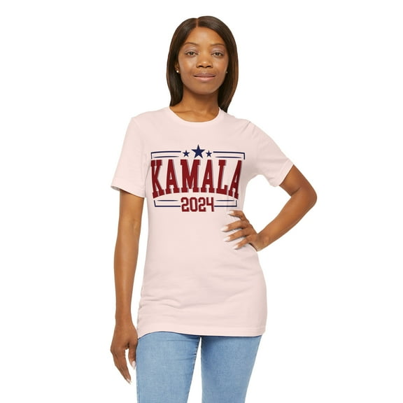 Kamala 2024 Collegiate Font Presidential Election T-Shirt Express Delivery