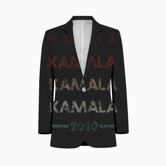 Kamala Harris 2020 Vintage Style Customized Men's Suits full man Shawl Collar Gentleman Suits for Wedding Business