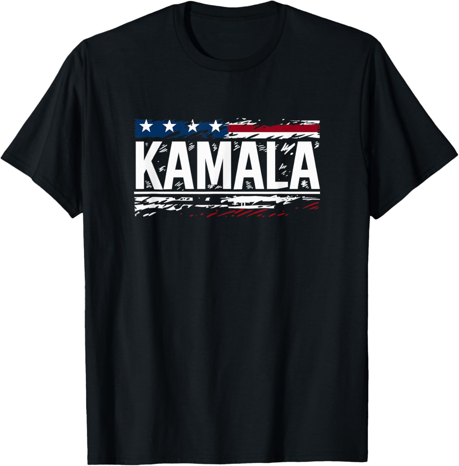 Kamala Harris 2024 24 Madam Vice President Democrat Grunge TShirt