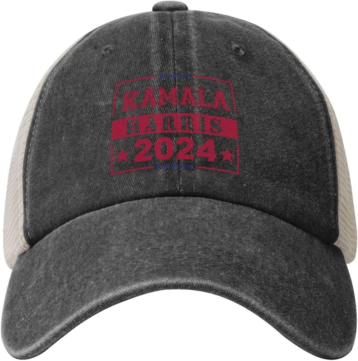 Kamala Harris 2024 Baseball Cap Kamala Harris 2024 Sun Cap Black