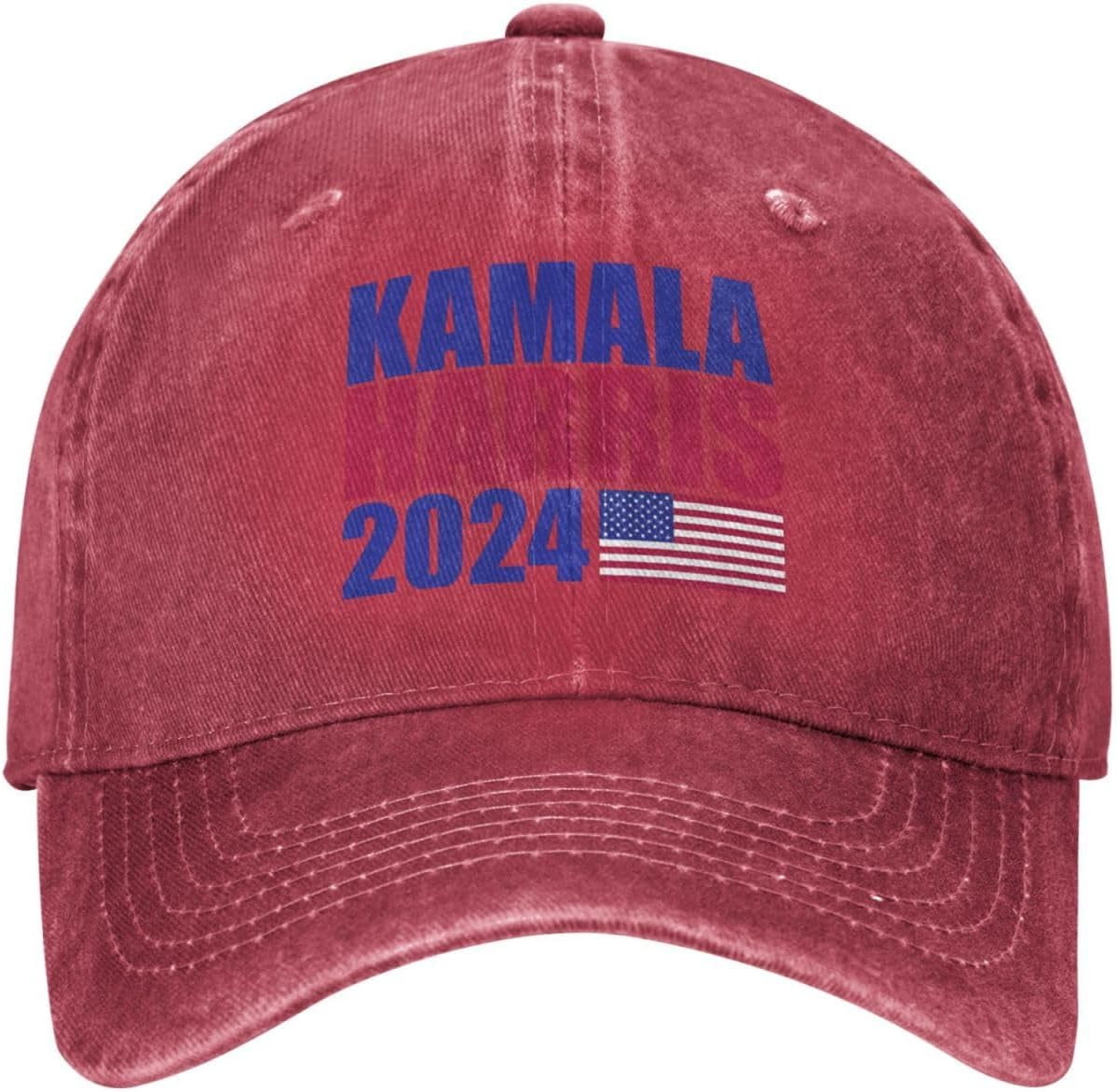 Kamala Harris 2024 Baseball Cap Kamala Harris 2024 Sun Cap Black