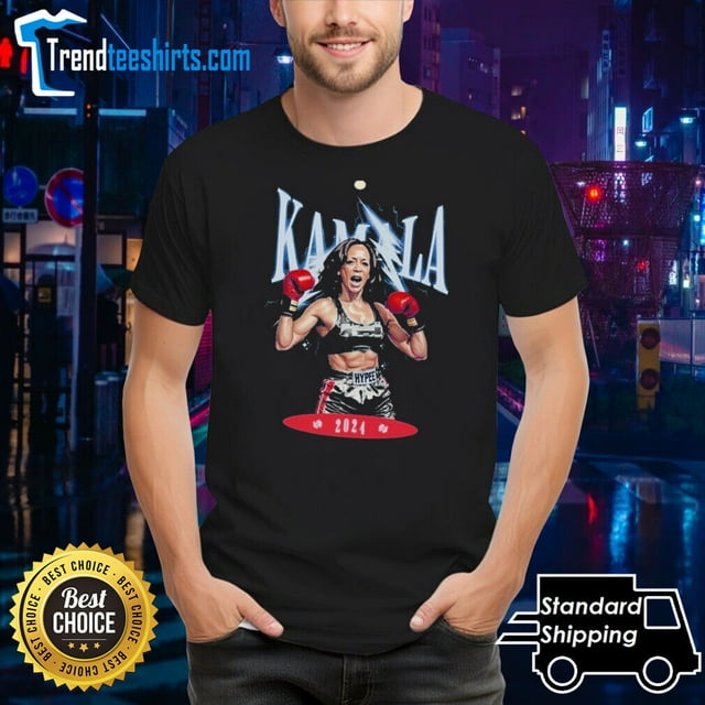Kamala Harris 2024 Bootleg Boxing Shirt