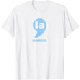Kamala Harris 2024 CommaLa Name Logo Presidental Election TShirt