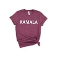 thumbnail image 1 of 2024 Election Graphic Tee - Unisex USA-Made Political T-Shirt - Shirts for Women & Men - Heather Maroon, 1 of 5
