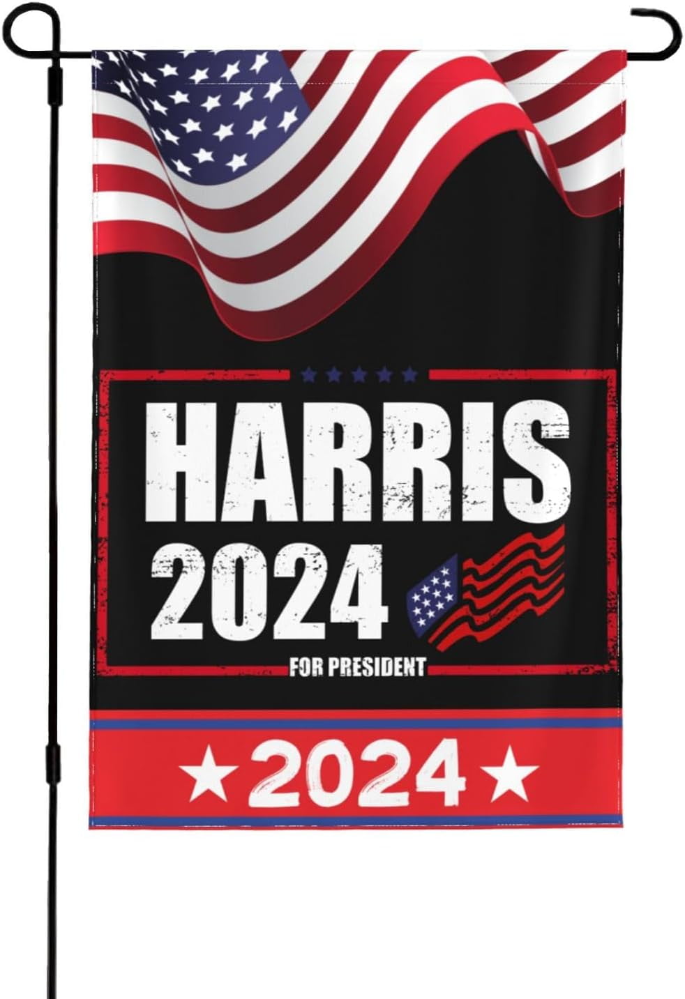 Kamala Harris 2024 Flag 12.5x18 Double Sided Kamala Harris Yard Sign