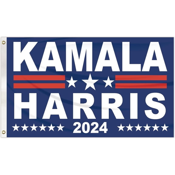 Kamala Harris 2024 Flag 3X5 Ft Kamala Harris 2024 for President Flag Double Sided Flag Funny Flag for Outdoor Yard Lawn Home Garden Decor (09), AS PIC