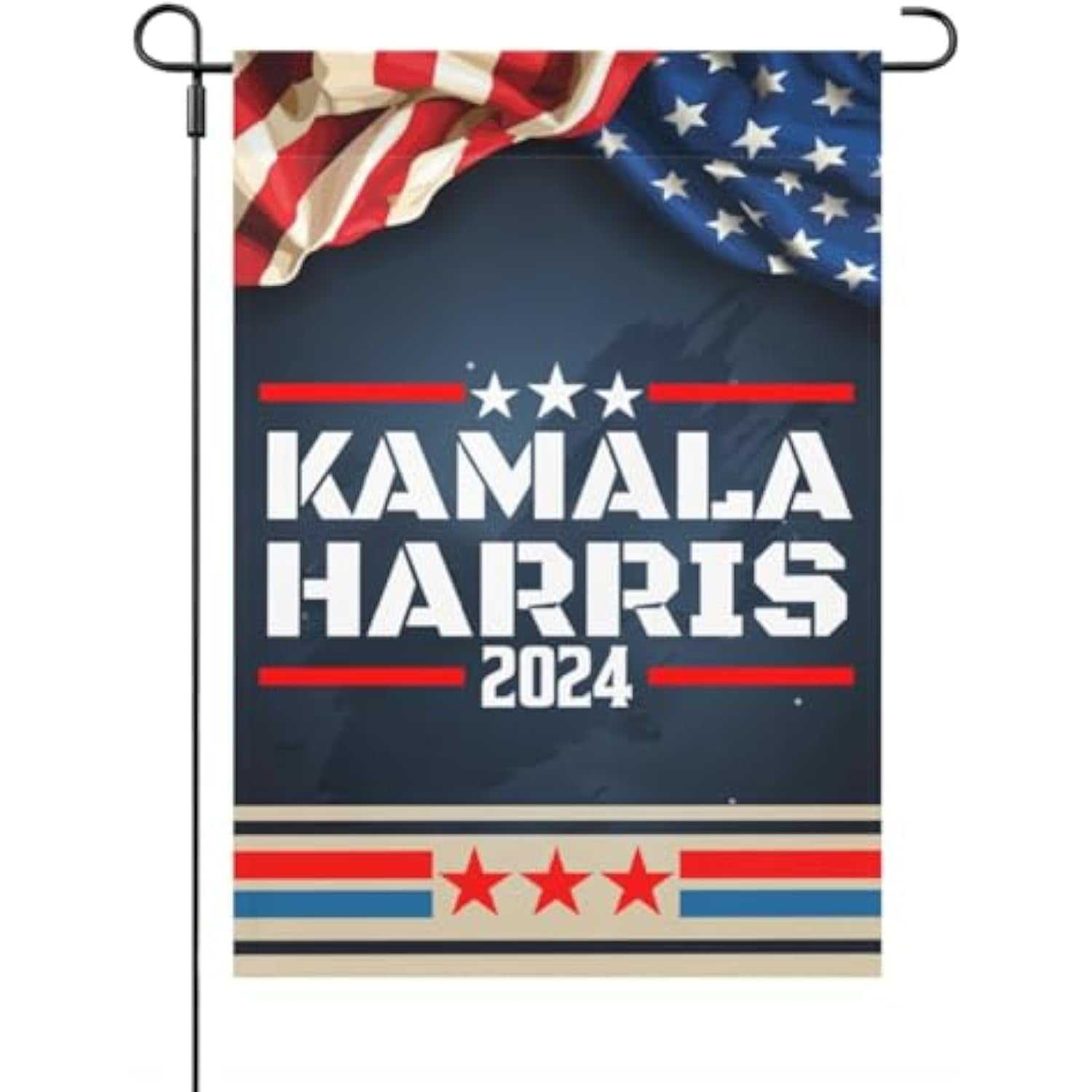 Kamala Harris 2024 Flag Harris for President Garden Flag Kamala Harris