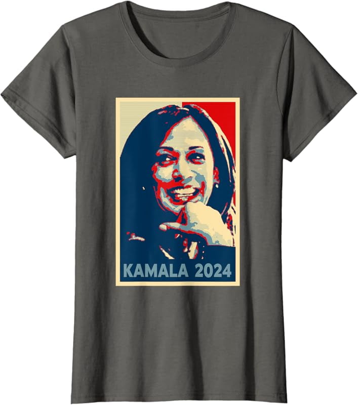Kamala Harris 2024 For President Campaign TShirt