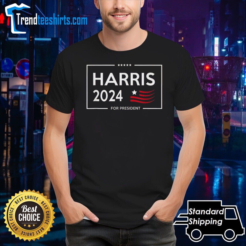 Kamala Harris 2024 For President Campaign Tshirt