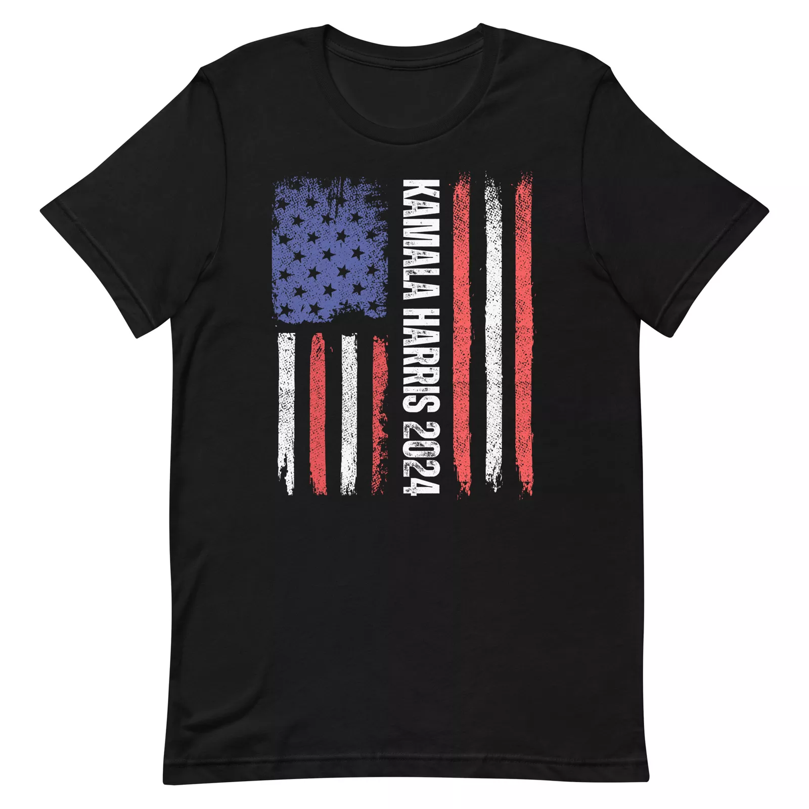 Kamala Harris 2024 For President Campaign USA Flag Election tshirt