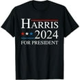 Kamala Harris 2024 For President Election Campaign TShirt