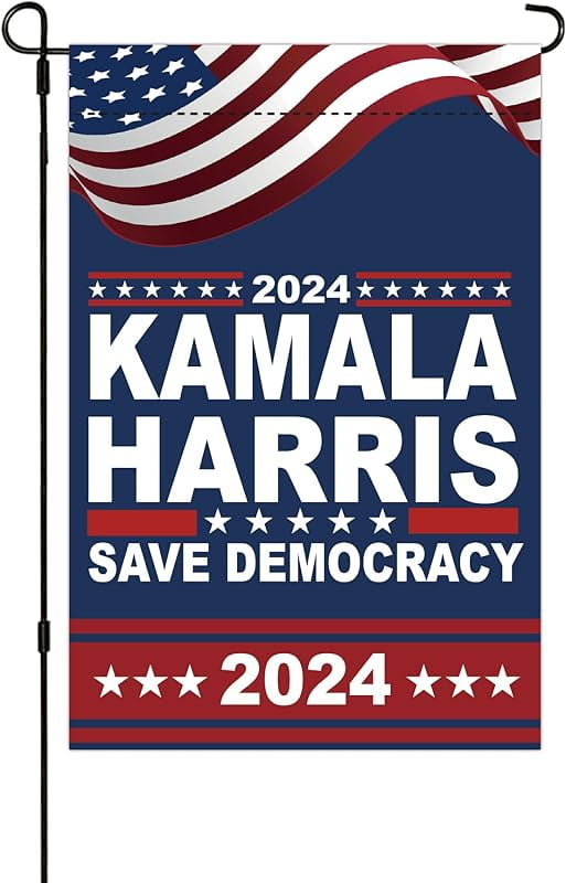 Kamala Harris 2024 Garden Flags Kamala Harris 2024 President Garden
