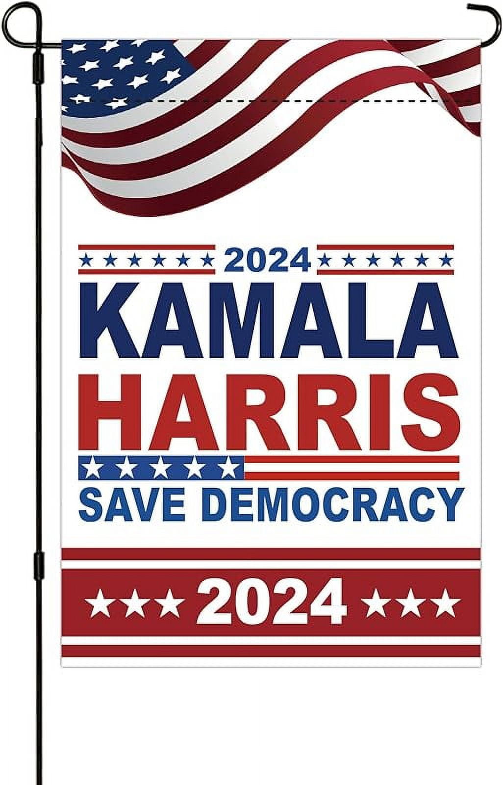Kamala Harris 2024 Garden Flags Kamala Harris 2024 President Garden