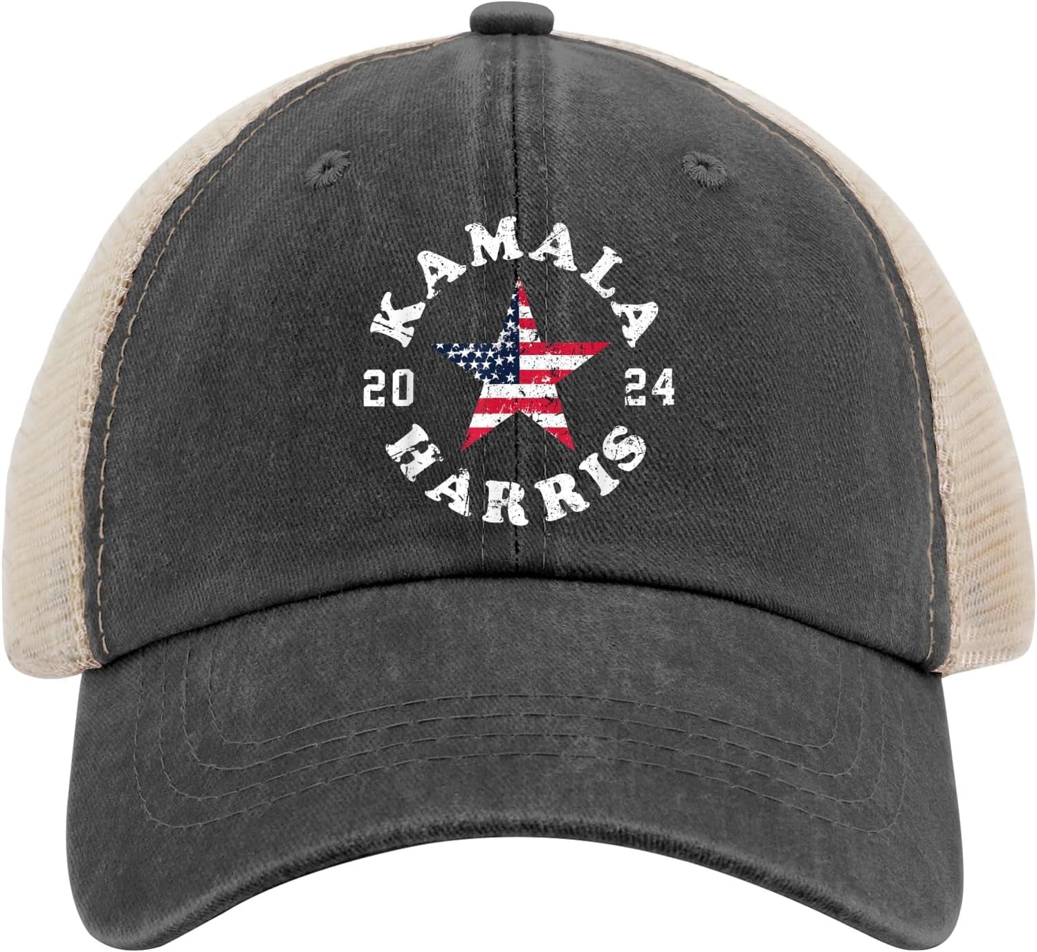 Kamala Harris 2024 President American Flag Vote Kamala Hat for Womens ...