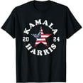 Kamala Harris 2024 President American Flag Vote Kamala TShirt