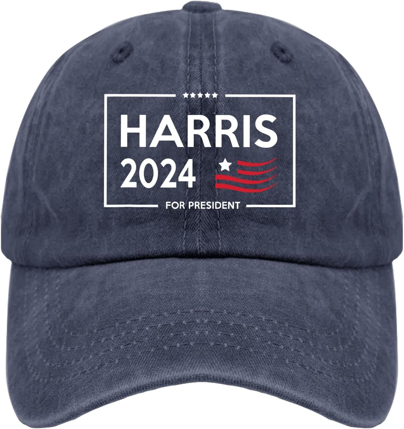 Kamala Harris 2024 President Hat for Womens Baseball Caps Soft Washed