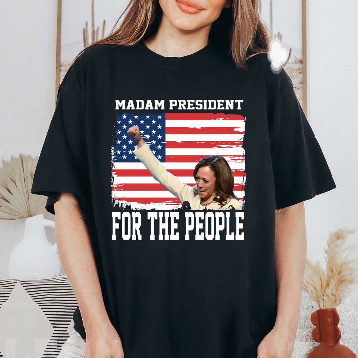 Kamala Harris 2025 Tshirt, Madam President For The People Shirt, Kamala