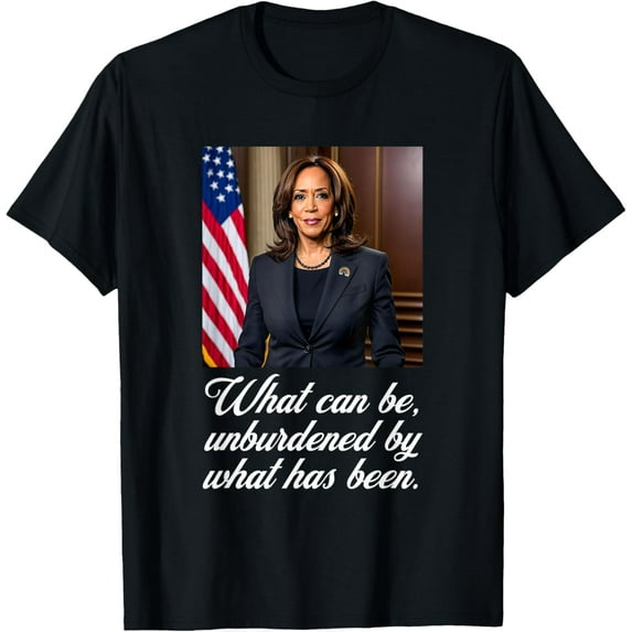 Kamala Harris 2024 - Unburdened By What Has Been T-Shirt
