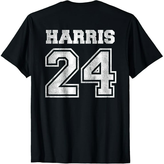 Kamala Harris 2024 Vintage Sports Style Jersey Uniform T-Shirt