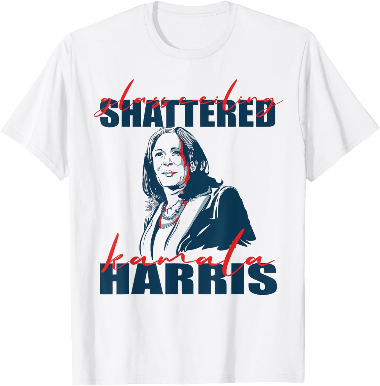 Kamala Harris 2024 glass ceiling TShirt