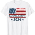 Kamala Harris 2025 For President Election American Flag TShirt