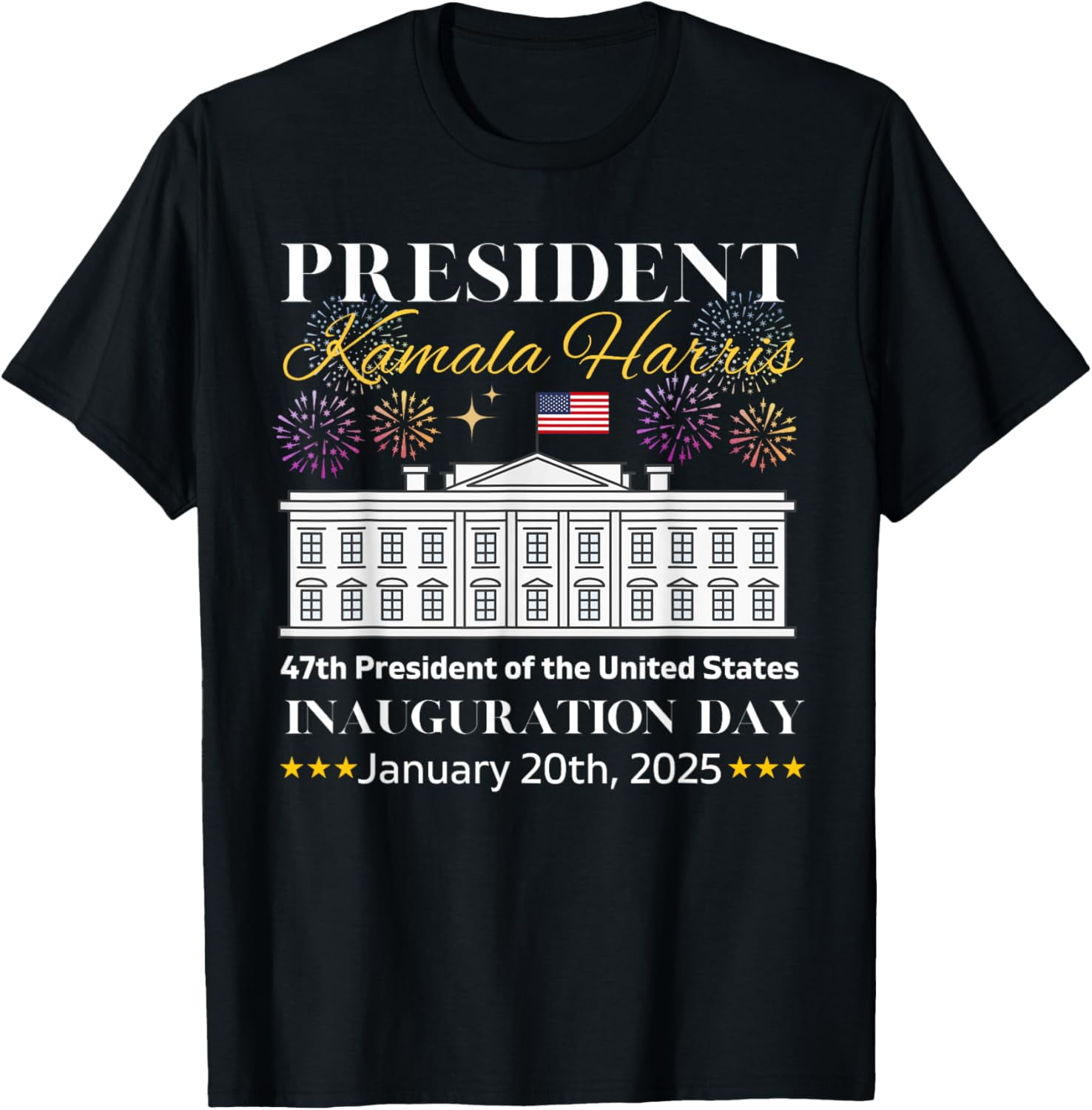 Kamala Harris 2025 Presidential Inauguration 47th President TShirt