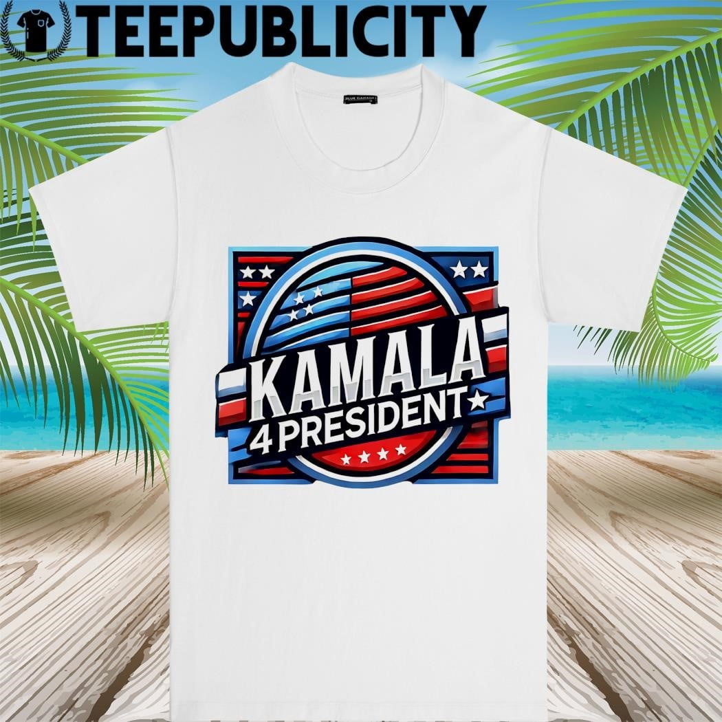 Kamala Harris 4 President 2024 Democratic Nominee Logo Shirt