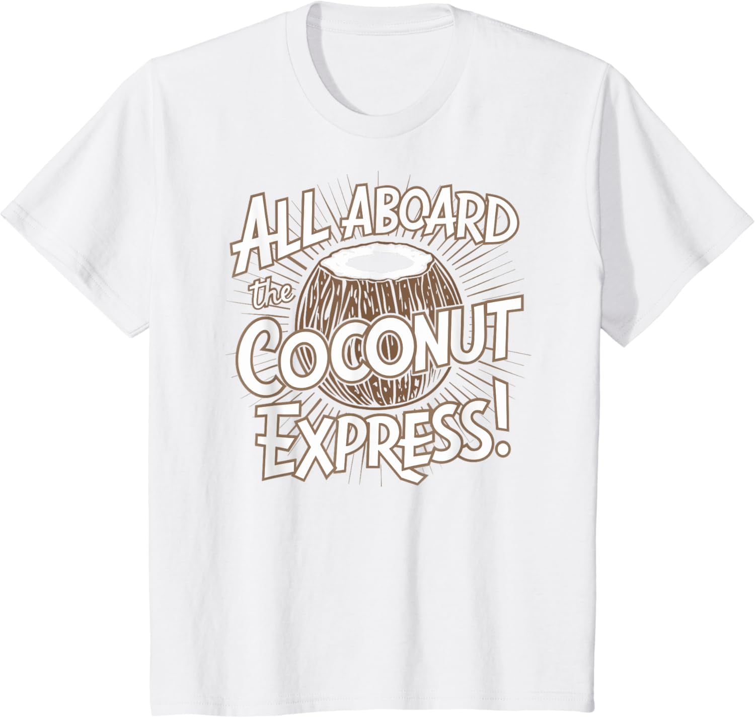 Kamala Harris All Aboard the Coconut Express President 2024 TShirt