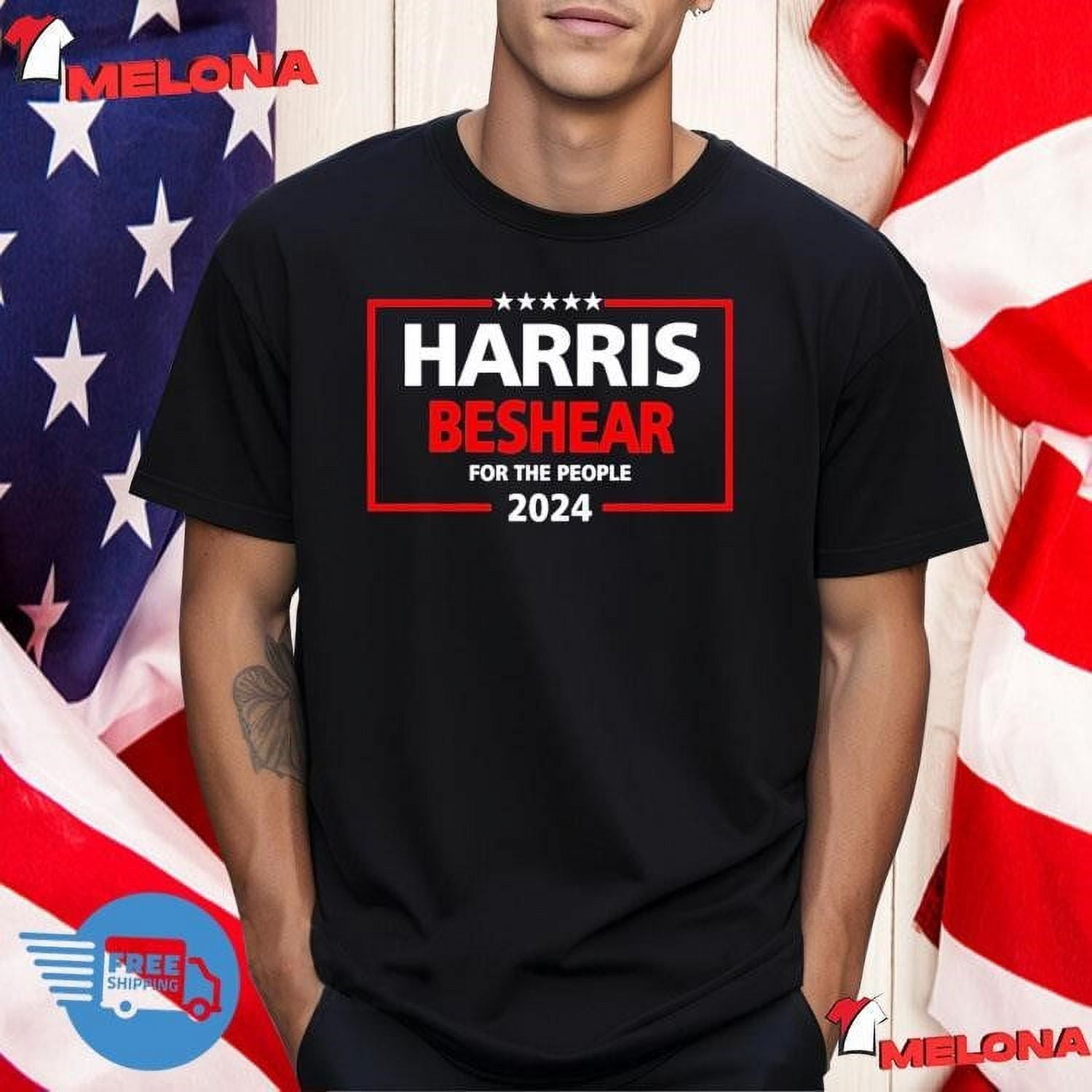 Kamala Harris Beshear For The People 2024 Vice President Shirt