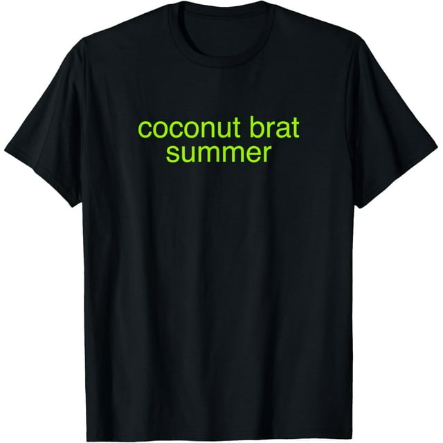 Kamala Harris Coconut Brat Summer Pop Culture Girlie 2024 TShirt