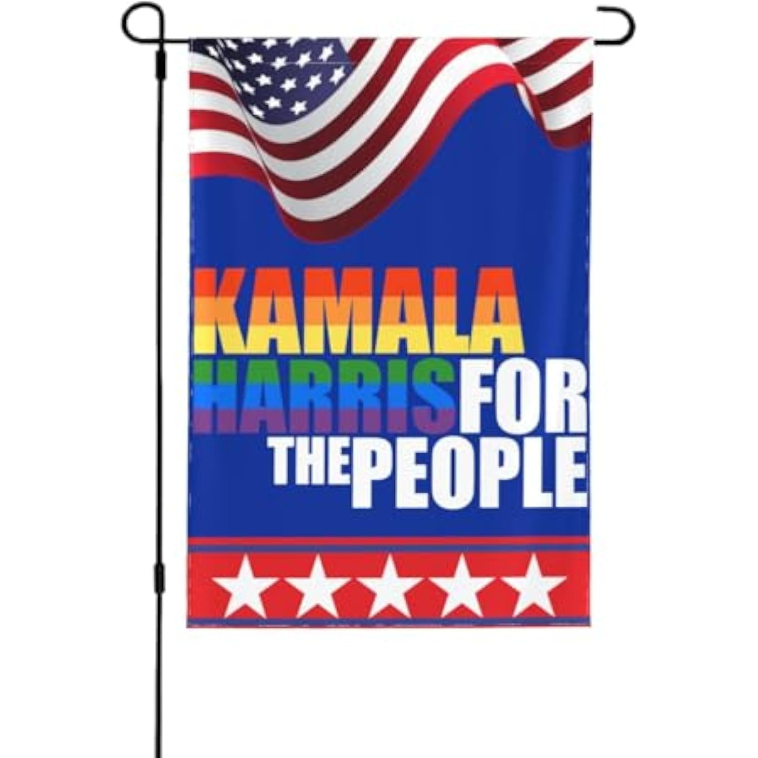 Kamala Harris Flag Double Sided Kamala Harris For President Garden Flag