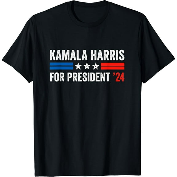 Kamala Harris For President 2024 Voting For Harris Election T-Shirt