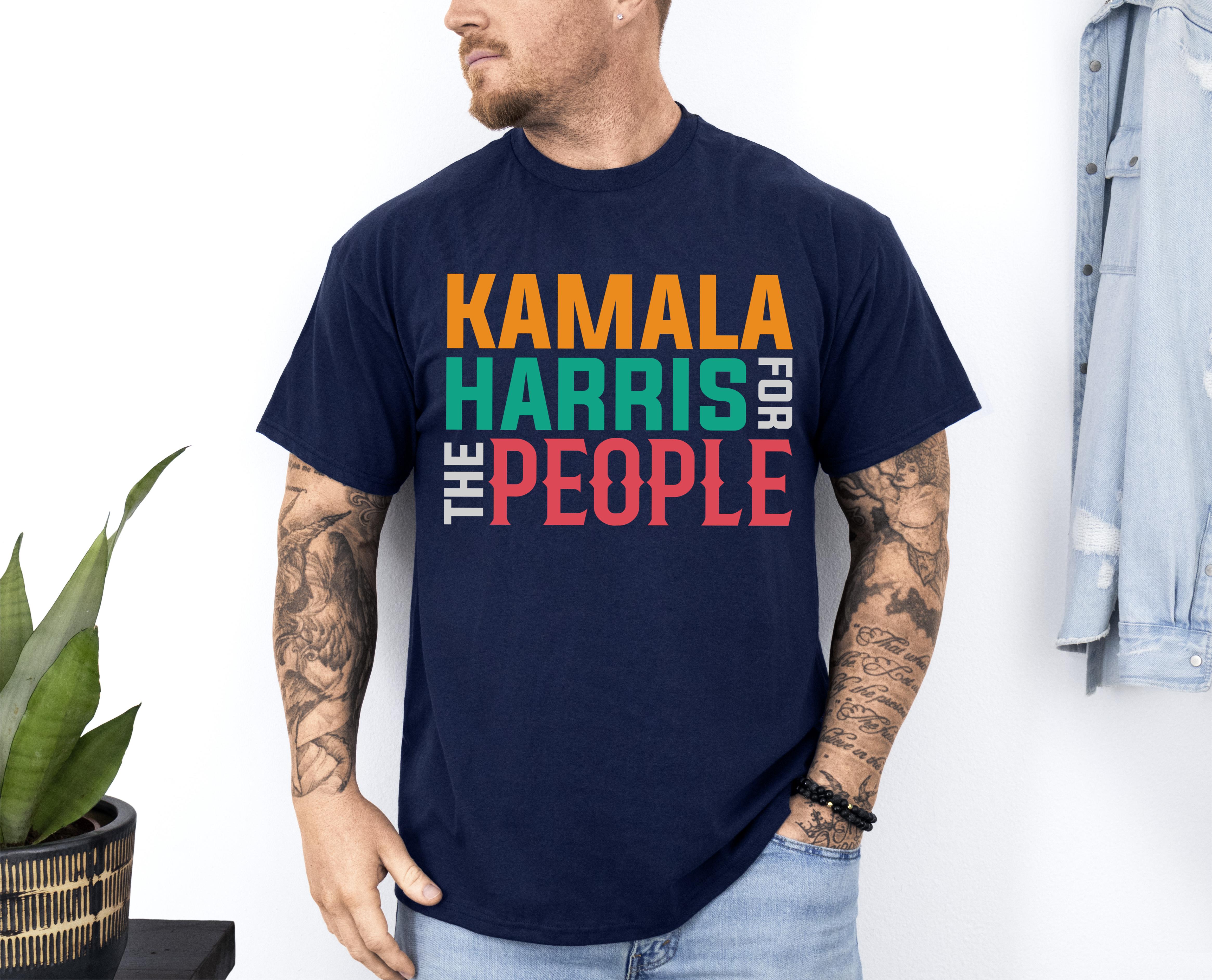 Kamala Harris For The People TShirt, Harris 2024 Shirt, Kamala For