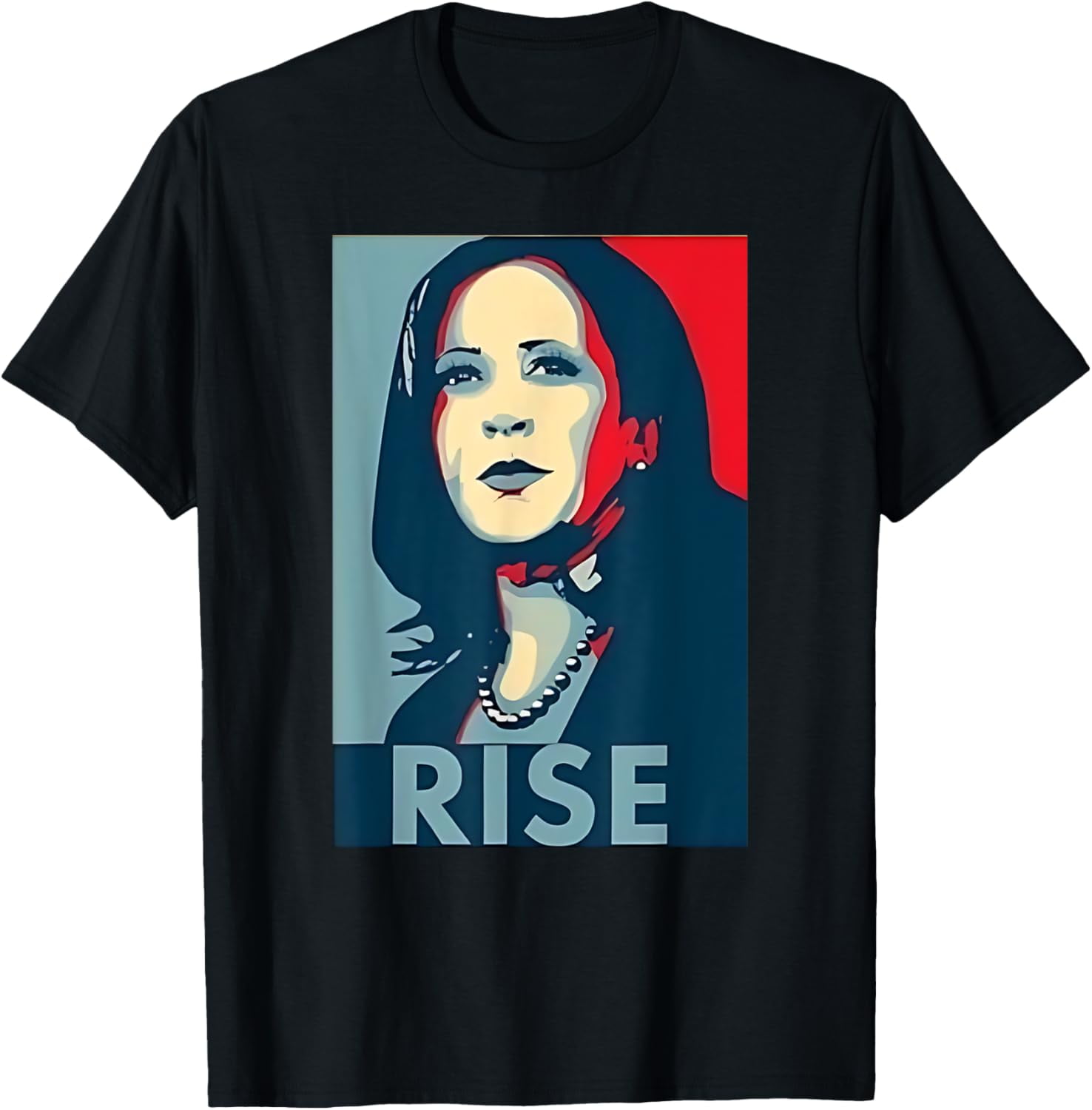 Kamala Harris ICONIC 2024 RISE for President Election T-Shirt - Walmart.com