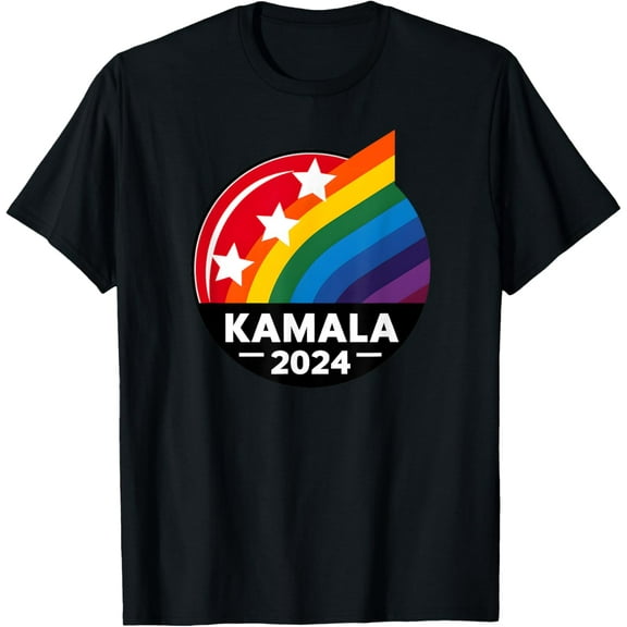Kamala Harris LGBTQ Pride Gay Rights T-Shirt