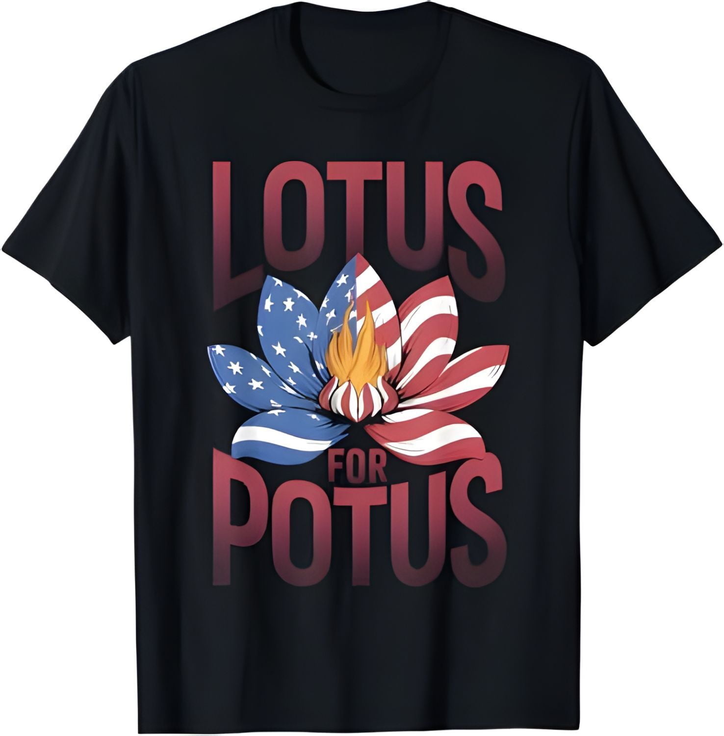 Kamala Harris Lotus for POTUS 2024 Election Leader Of The US TShirt