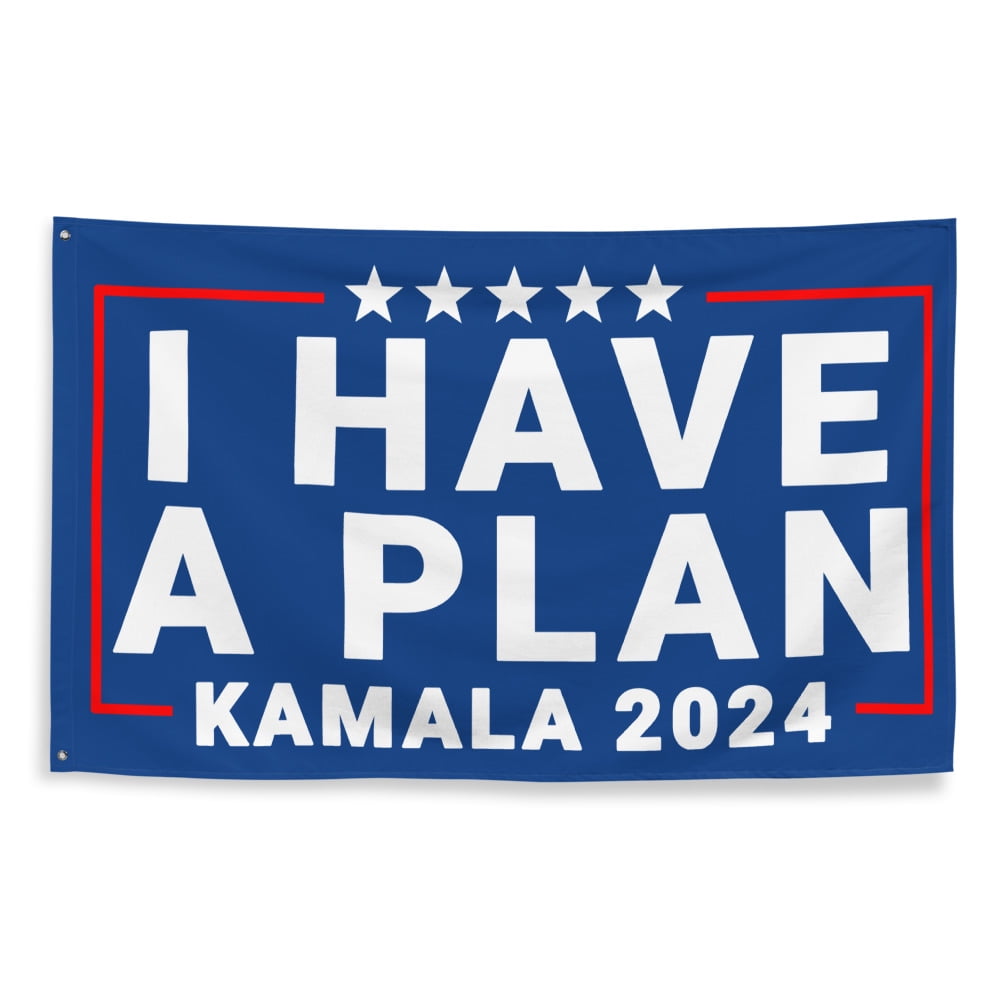 Kamala Harris Presidential Debate 2024 Flag, I Have a Plan