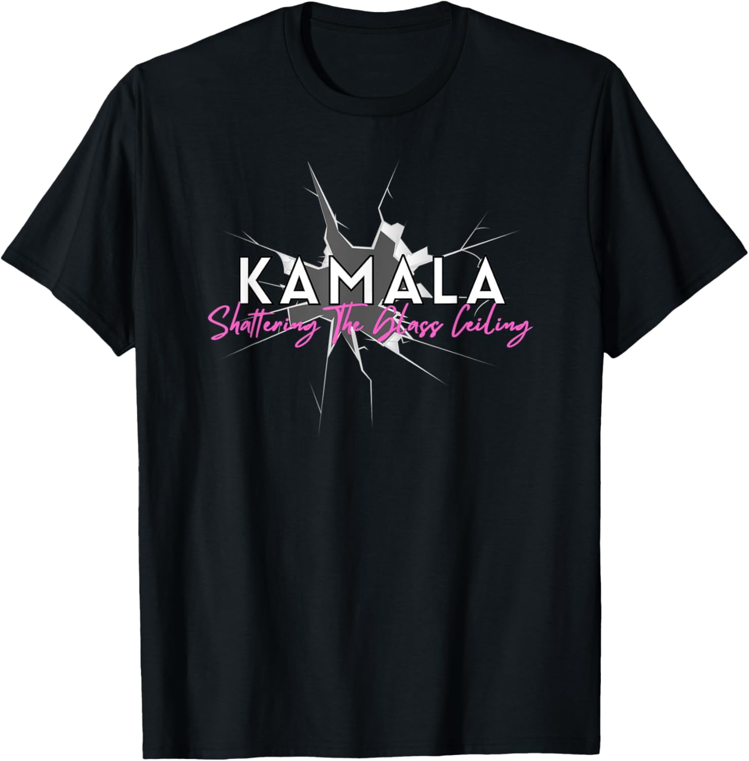 Kamala Harris Shattering the Glass Ceiling TShirt