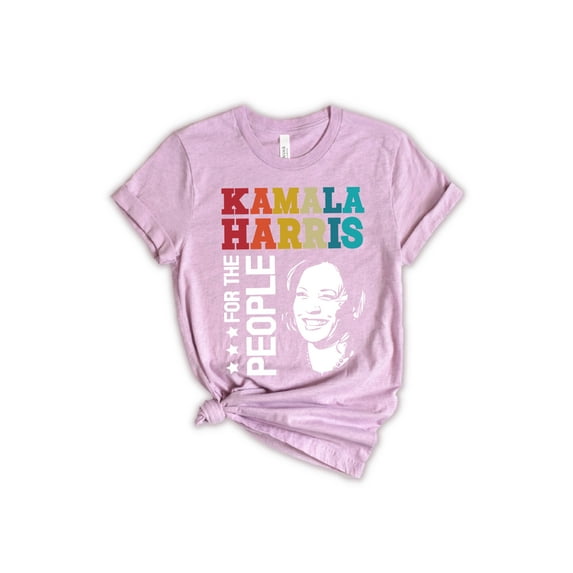 "For The People" Shirt for Women & Men - 2024 Election Theme Graphic Tee - Comfortable USA-Made T-Shirt