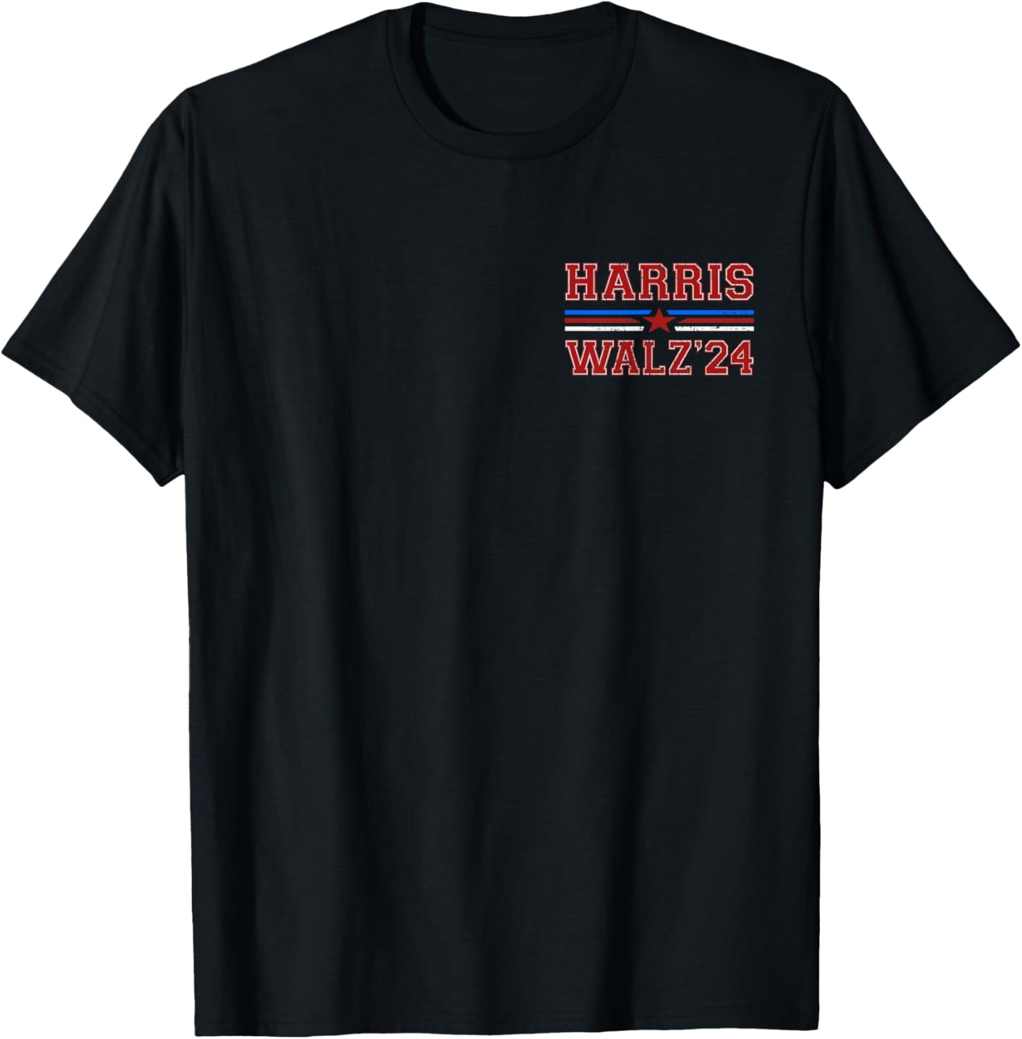 Kamala Harris Tim Waltz 2024 Harris Walz Waltz 2024 (ON BACK TShirt