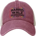Kamala Harris Tim Waltz 2024 Trucker Hat Harris Walz 2024 MakeAmerica