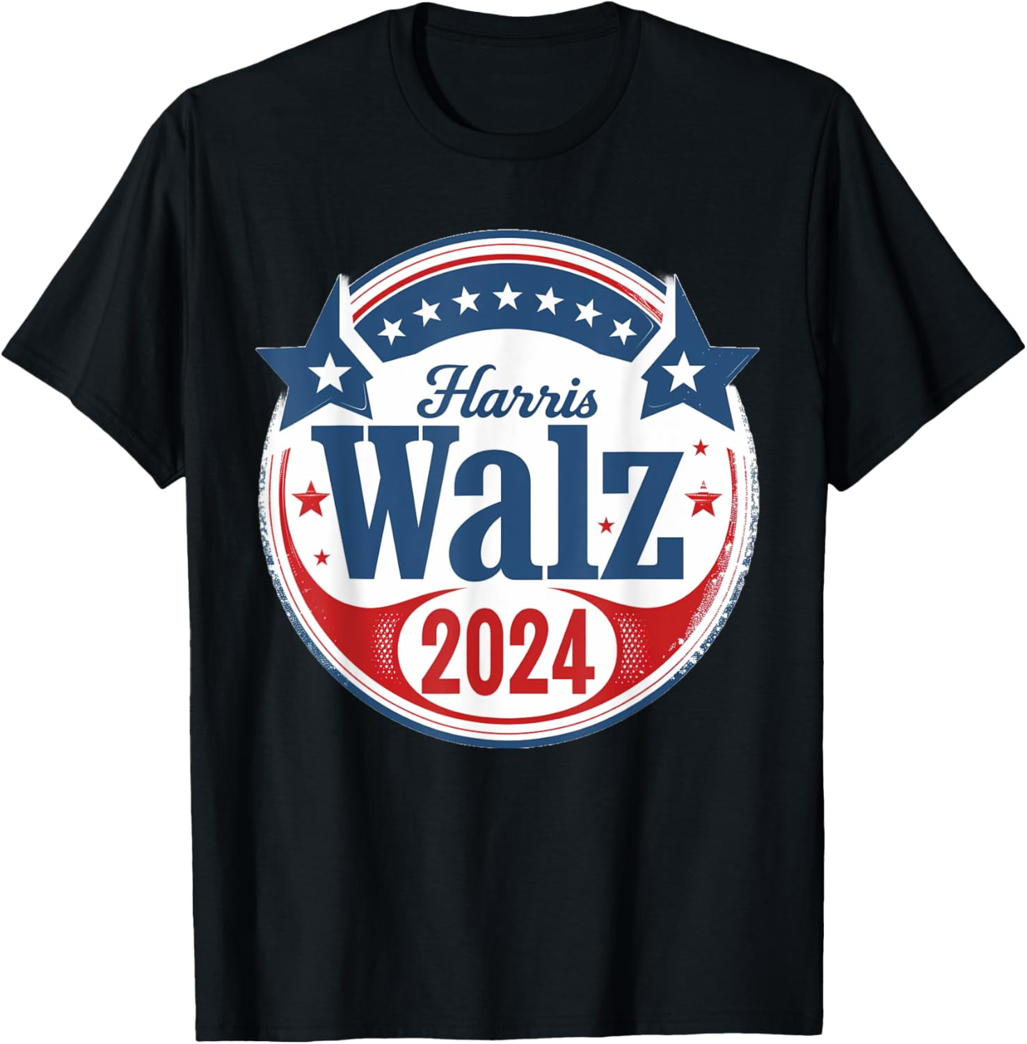 Kamala Harris Tim Walz 2024 Election President TShirt Black TShirt