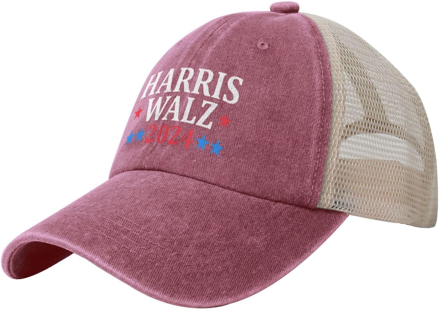Kamala Harris Tim Walz 2024 Election Trucker Hat for Adult Harris Walz