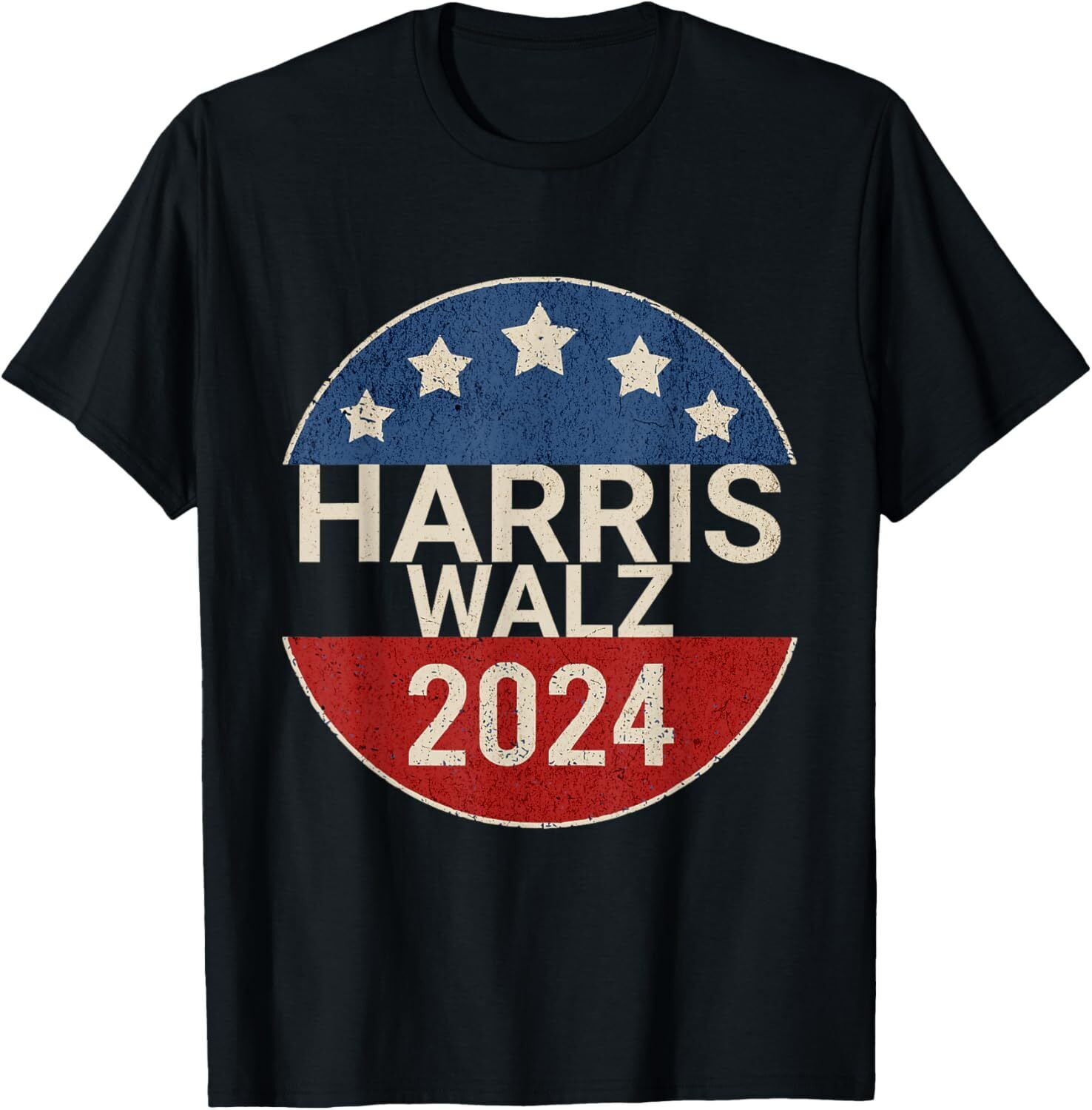 Kamala Harris Tim Walz 2024 For President Campaign TShirt