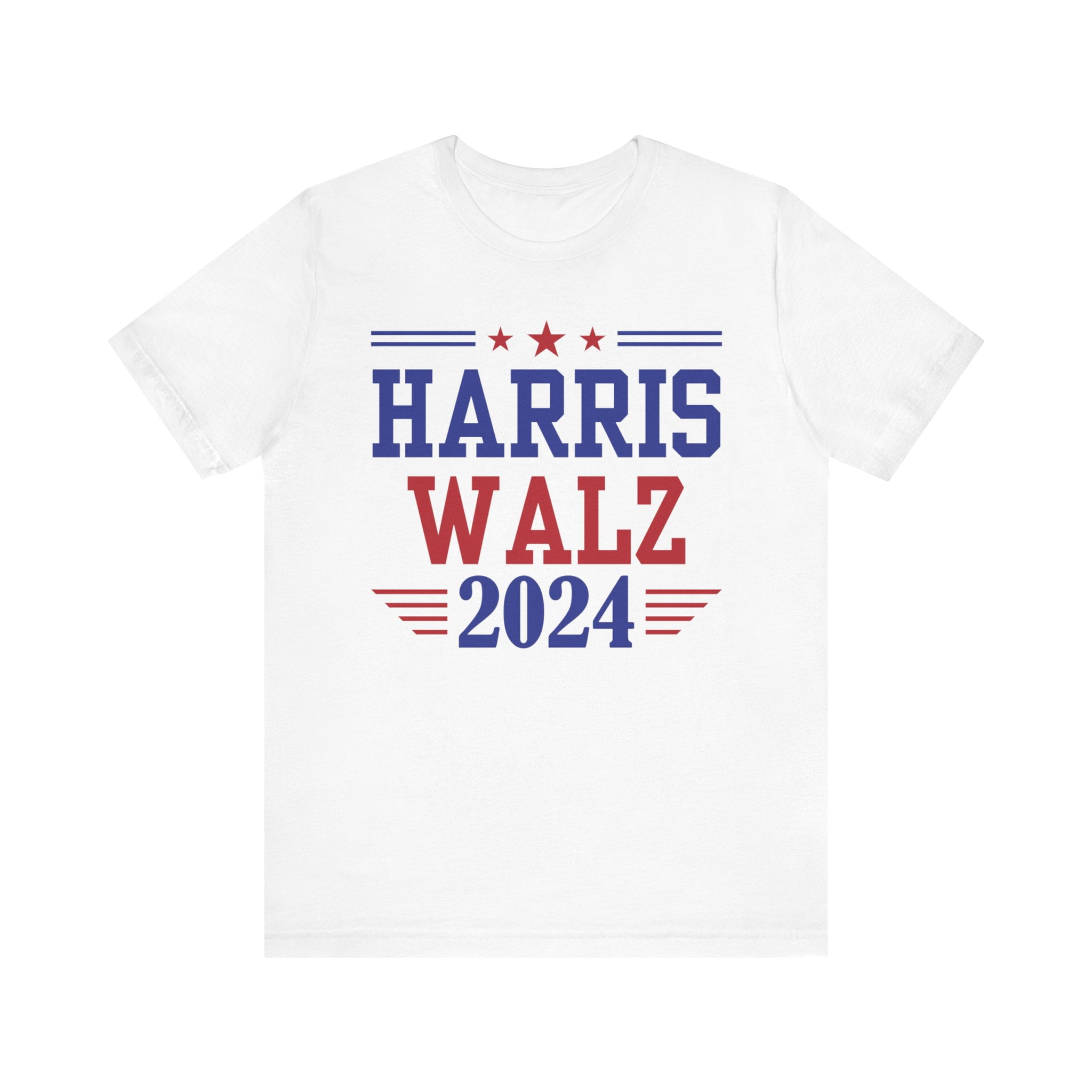 Kamala Harris Tim Walz 2024 Tee Shirt VP Pick Red White Blue TShirt S