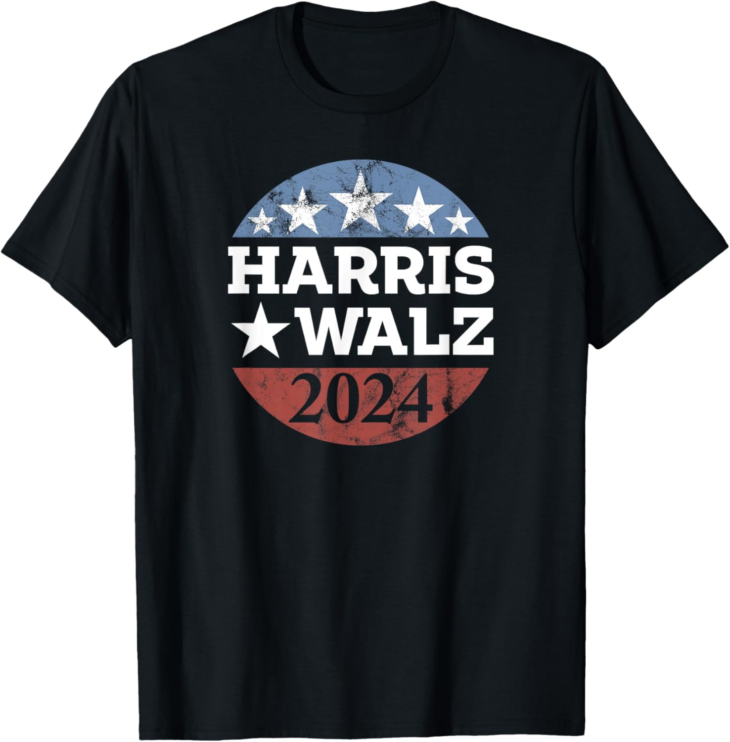 Kamala Harris & Tim Walz For President 2024 Campaign TShirt