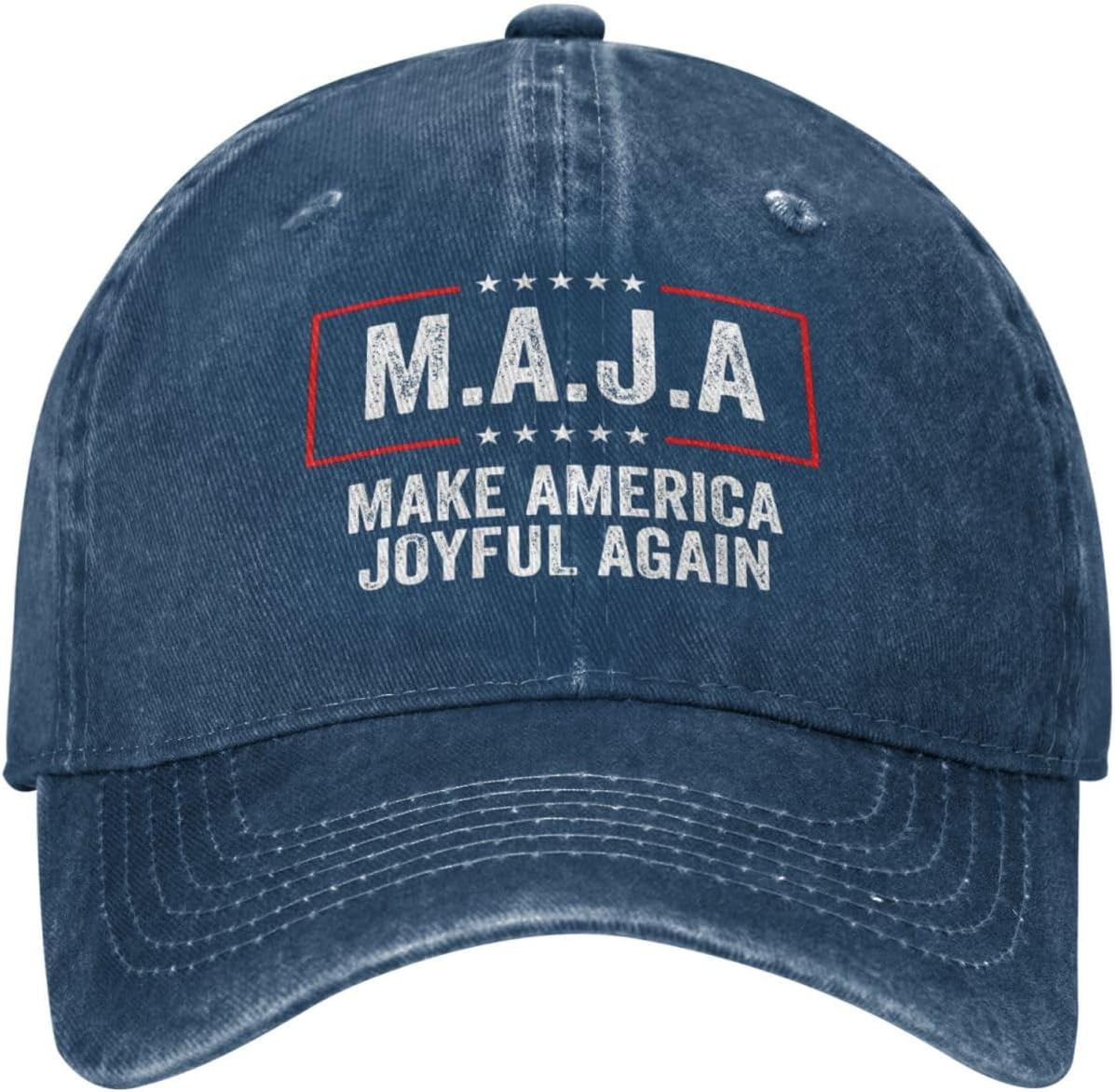 KamalaHarris TimWalz Waltz 2024 Make America Joyful Again Hats Denim