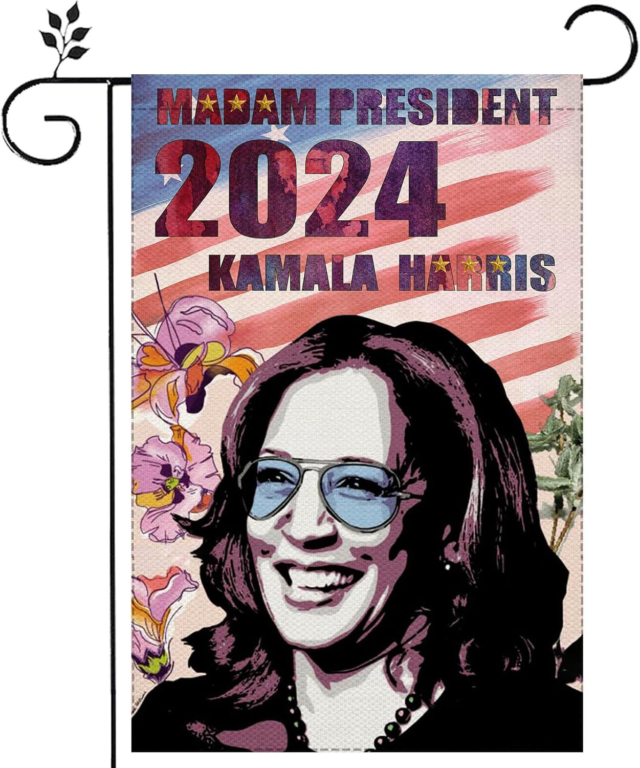 Kamala Harris Vote Flag Harris 2024 Garden Flag Support Kamala Flag Kamala harris vote flag harris 2024 garden flag support kamala flag