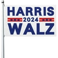 Kamala Harris Waltz 2024 Flag 3x5 Outdoor Double Sided Kamala Harris