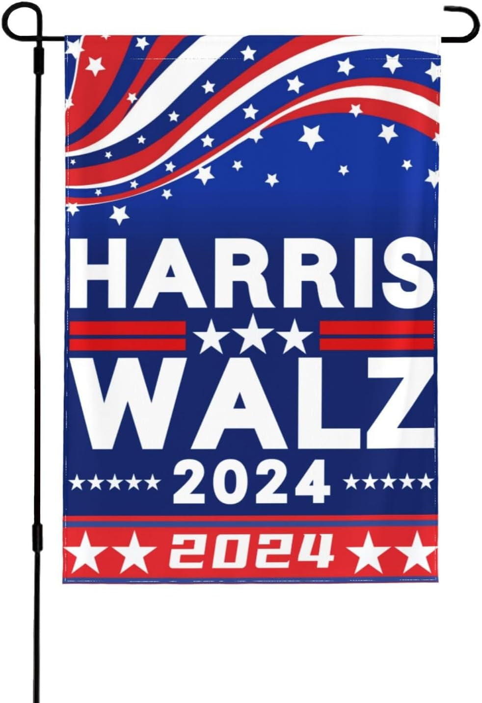 Kamala Harris Waltz 2024 Garden Flag Outdoor Double Sided Kamala Harris